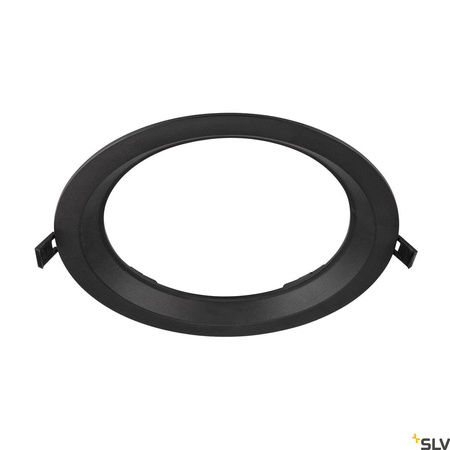 DOWNLIGHT V 200, lekko wpuszczana osłona czarna (1007487) - SLV