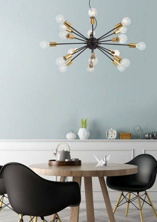 Lampa wisząca Jackson Loft (T546PL-18B) Maytoni - żyrandol
