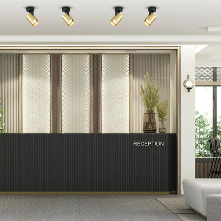 Oprawa Volf Spot Złoty 1xGU10 (ML0677) - Milagro