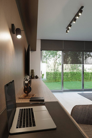 Plafon RING 4L czarny (SL.0332) - Sollux