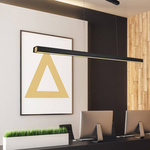 Lampa wisząca LINEAR 120cm czarna 3k Altavola Design (LA089/PR_120_3k_black) - ALTAVOLA DESIGN