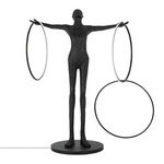 Lampa podłogowa HUMAN CIRCULO włókno szklane (XCF8309) - King Home