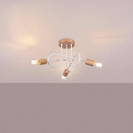 Żyrandol EMBER 3 biały (SL.1474) - Sollux Lighting