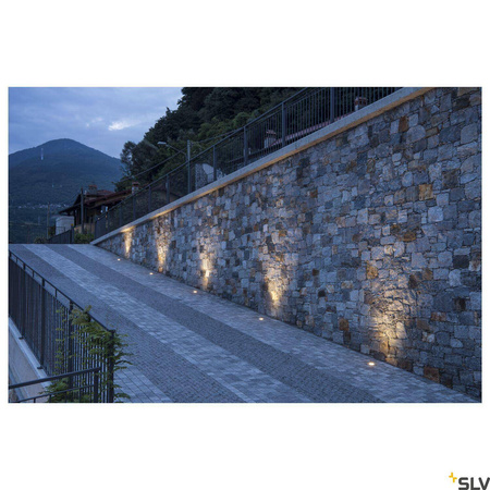 DASAR® M, lampa gruntowa do wbudowania, okrągła pokrywa, łącznie z zasilaczem DALI ze stali nierdzewnej (1007810) - SLV