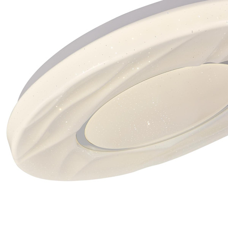 Plafon Tenaro 33 cm biały LED 4000K (LP-7312/1C-33 WH) - Light Prestige