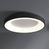Plafon lub kinkiet INNER R Ø 80 cm, Kol. Czarny (0043.22.NE) - Vivida