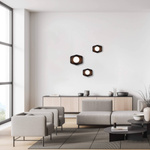 WALL LIGHT WITH OPAL GLASS 1xG9 MAX 7W BLACK MAT (20348-S Zambelis) - Zambelis