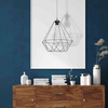 Lampa wisząca BASKET GRAY 1xE27 (MLP7216) - Milagro