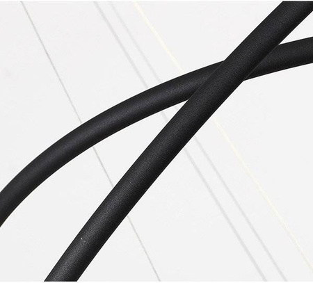 Lampa wisząca Ledowe okręgi No.5 Φ150 cm 3k czarna Altavola Design (LA085/P_150_in_3k_black) - ALTAVOLA DESIGN