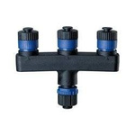 Wodoodporny rozdzielacz 1in-3out Outdoor Plug and Shine IP68 (PL93929) - Paulmann