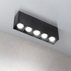 Lampa liniowa natynkowa 15w 3000K czarna JDL-3T - DomenoLED