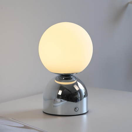 RUDI LAMPA STOŁOWA CHROM (19218-17) - Paul Neuhaus