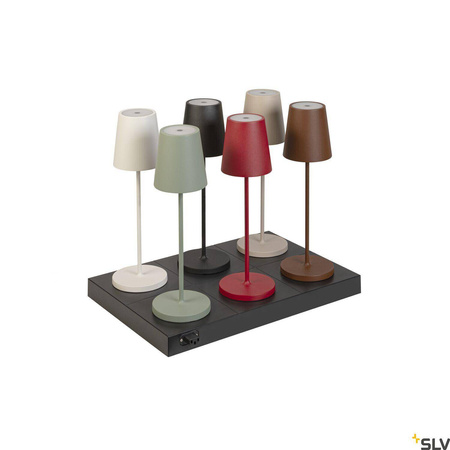 Przenośna lampa VINOLINA TWO 2200/2700/3000 K, TOUCH, biała (1007692) - SLV