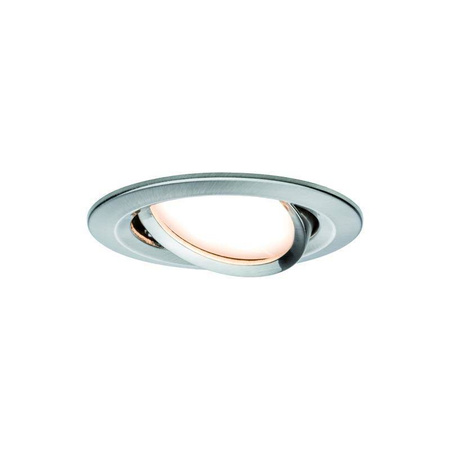 Zestaw Oprawa wbudowana Nova Plus Zigbee Coin ściemniana ruchoma LED 3x7W 230V 51mm Żelazo Szczotkowane/Aluminium (PL92959) - PAULMANN