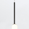 Lampa wisząca Cumberland - 1 źródło światła - Matowa czerń (QN-CUMBERLAND-1P-BK) - Quintiesse