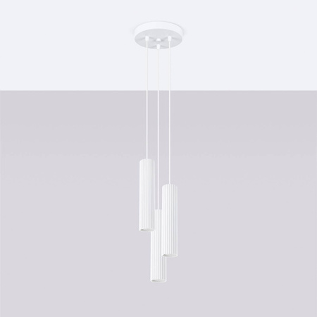 Lampa wisząca KARBON 3P biały (SL.1538) - Sollux Lighting