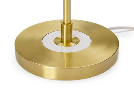 Lampa biurkowa ARTE biało-złota (MT21409-3-350) - King Home