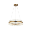 PENDANT LED LIGHT 56W 3000K STAINLESS STEEL -GLASS GOLD MATT (22039 Zambelis) - Zambelis