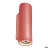 PLASTRA, lampa ścienna, QPAR51, okrągła, Tube, biały gips, maks. 70W (148060) - SLV