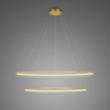 Lampa Ledowe Okręgi No. 2 Φ100 cm in 4k złota ściemnialna Altavola Design (LA074/P_100_in_4k_gold_dimm) - ALTAVOLA DESIGN