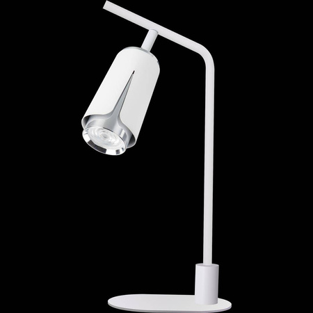 FLOWER WHITE CHROME LAMPKA GABINETOWA 1xGU10 (ML0276) - Milagro