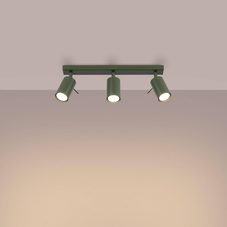 Plafon RING 3L zielony oliwkowy (SL.1502) - Sollux Lighting
