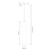 Lampa wisząca do szyny Magnetic track pendant tube 5mm 5W 4000K (ML2157) - Milagro