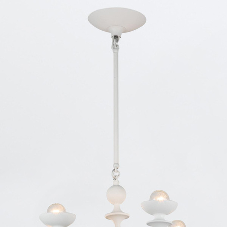 Żyrandol Cadence - 18 źródeł światła - Antyczna biel (QN-CADENCE18-WHT) - Quintiesse