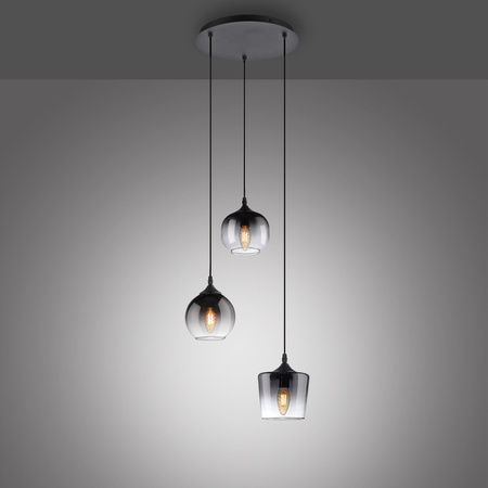 ZEA LAMPA WISZĄCA CZARNY (15424-18) - Paul Neuhaus