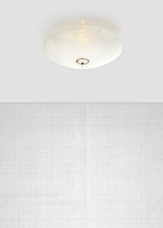 BLAD Plafond 2L 35cm White/Steel 