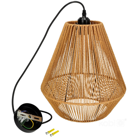 Lampa wisząca BOHO SIBU 1xE27 Kobi Design (002166KOB) - KOBI LIGHT