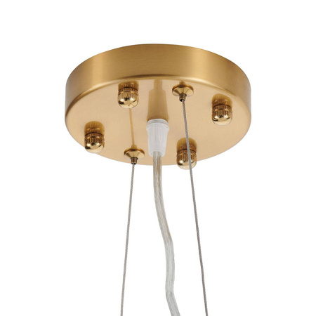 Lampa wisząca BOTANIKA WAVE złoto biała 125 cm (XY080P-120) - Step into Design