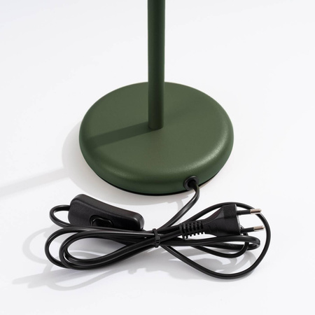 Lampa biurkowa KARBON zielona oliwka (SL.1624) - Sollux Lighting