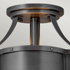 Lampa sufitowa Chance, Czarny (QN-CHANCE-SF-S-BLB) - Quintiesse