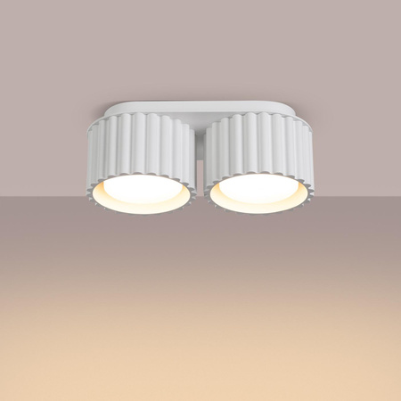 Plafon AURA 2 biały Gx53 (SL.1783) - Sollux Lighting