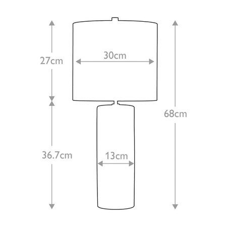 Lampa stołowa Fulwell (FULWELL-TL) - Elstead Lighting