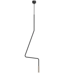 Lampa wisząca no. Vi 1 - Czarna (1144 mm)   (5139) - Shilo