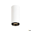 NUMINOS® CL DALI S, wewnętrzna oprawa sufitowa natynkowa LED, biała/czarna 2700 K 36° (1004415) - SLV