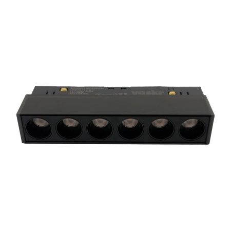 Lampa Liniowa Punktowa Stip 6W Magnet Line LED czarny (TLV-10-06) - Yaskr