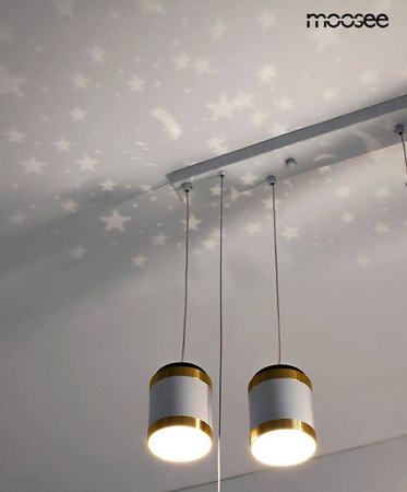 Lampa wisząca STARS biała (MSE010100343) - Moosee
