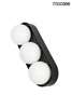 Lampa ścienna DROPS 3 czarna (MSE010100272) - Moosee