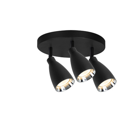 Campana 3 plafon czarny 3xGU10 (LP-3103/3C BK) - Light Prestige