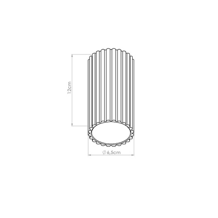 Nowoczesna lampa na sufit IVAR taupe LED 4000K (TH.643) - Thoro Lighting