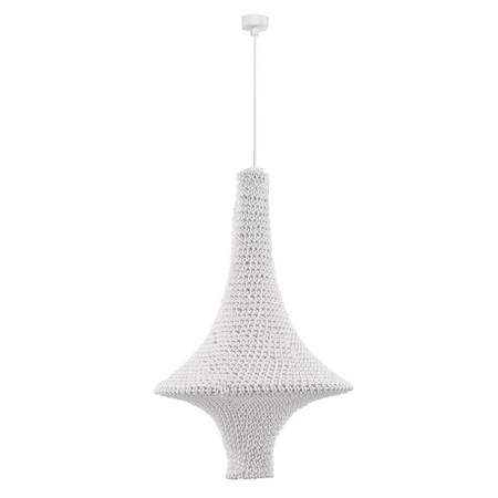 Lampa wisząca Alda L - Biała (500 mm)   (5116) - Shilo