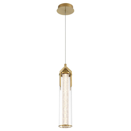 Lampa wisząca Espada - Szczotkowane złoto (QN-ESPADA-1P-BG) - Quintiesse