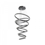 Kryształowa lampa wisząca AZALEA SPIRAL 3-STEP DIMM BK (AZ6774) Azzardo