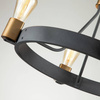Lampa wisząca/ Półplafon Silas - 4 źródła światła (QN-SILAS-4P-DZ) - Quintiesse
