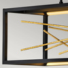 Podłużna lampa wisząca LED Styx (QN-STYX-LED-ISLE-BG) - Quintiesse