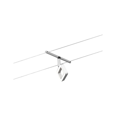 Corduo System linkowy DC Frame 4,8W Chr mat /Chrom 230V/12V DC twszt 3000K (PL94482) - Paulmann