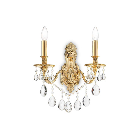Kinkiet GIOCONDA AP2 kol. złoty (060491) Ideal Lux